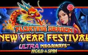 Floating Dragon New Year Festival Ultra Megaways Hold & Spin artwork