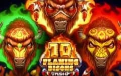10 Flaming Bisons
